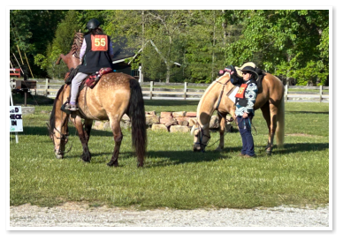 people meeting before a ride at True West