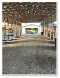 horse barn