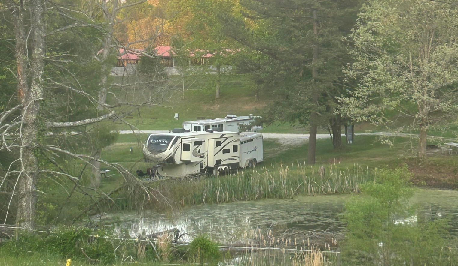 RV site here at True West Campground